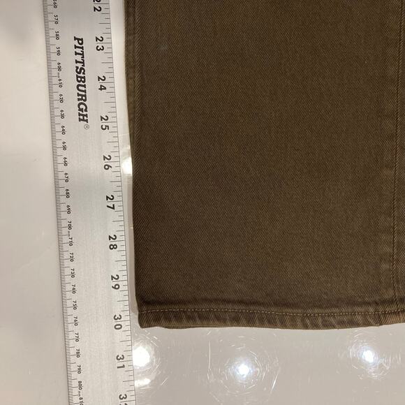 NWOT ABERCROMBIE & FITCH Jean 28 6R Curve Love Ultra High Rise The 90s Straight - Picture 8 of 10